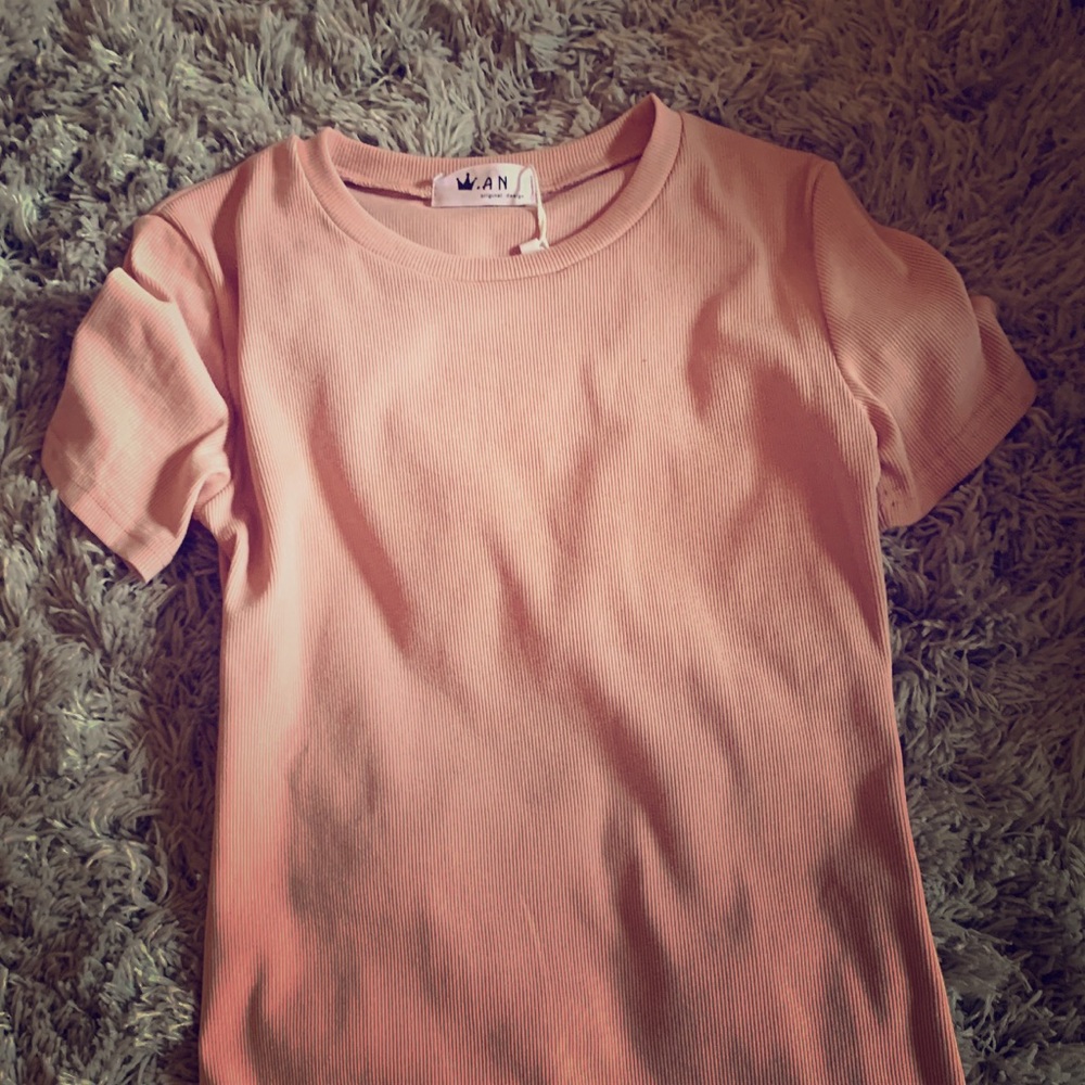 Pink mini dress